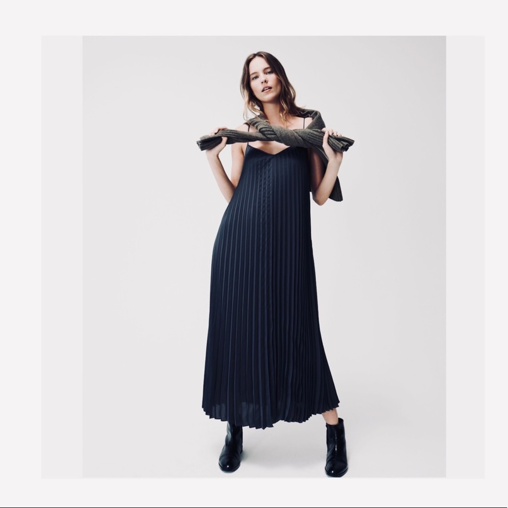CLUB MONACO Pleated Maxi